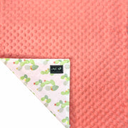Mommy Junkie 2 in 1 (Minky Blanket/Laminated Changing Pad) - Cactus